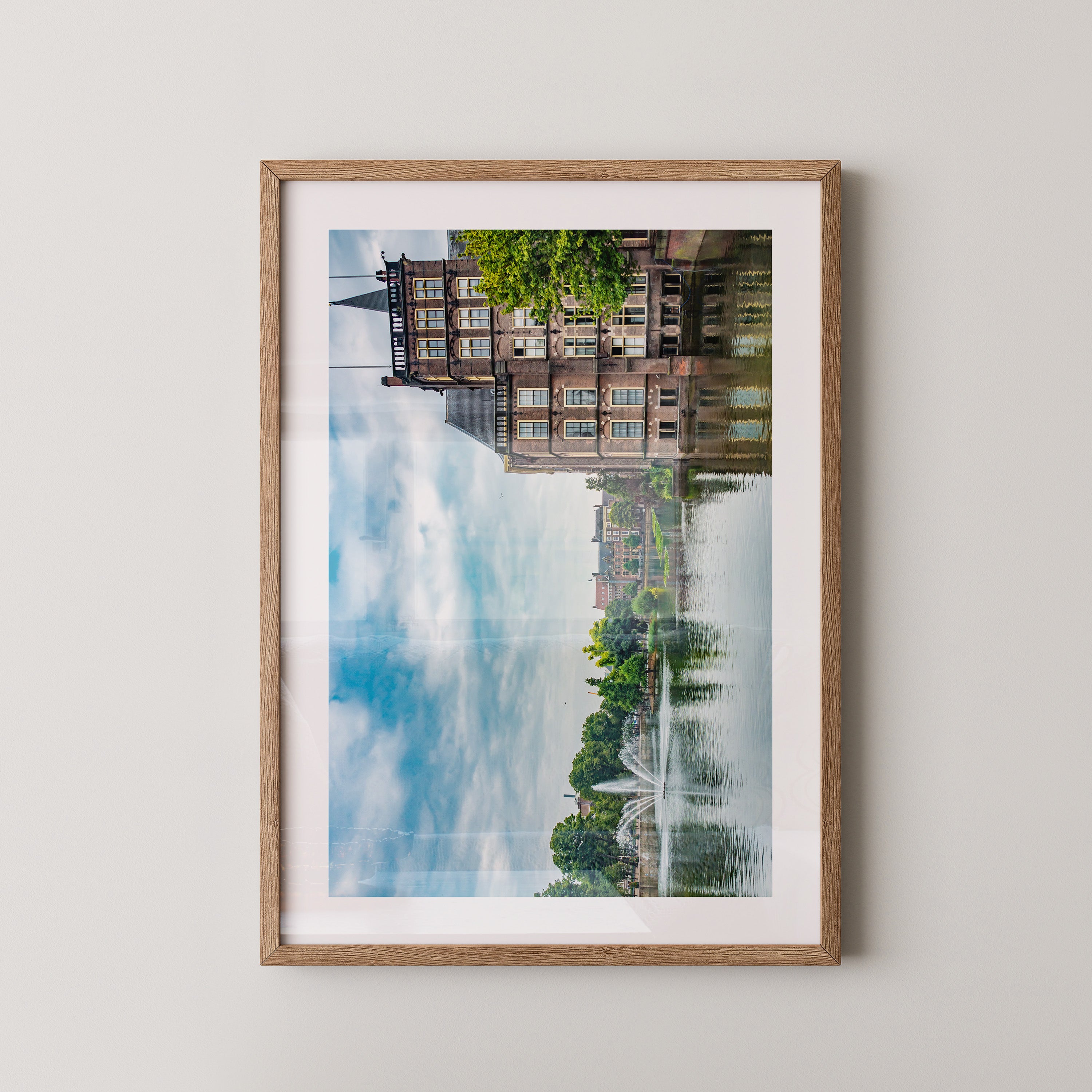 Historisches Gebäude Wasseransicht