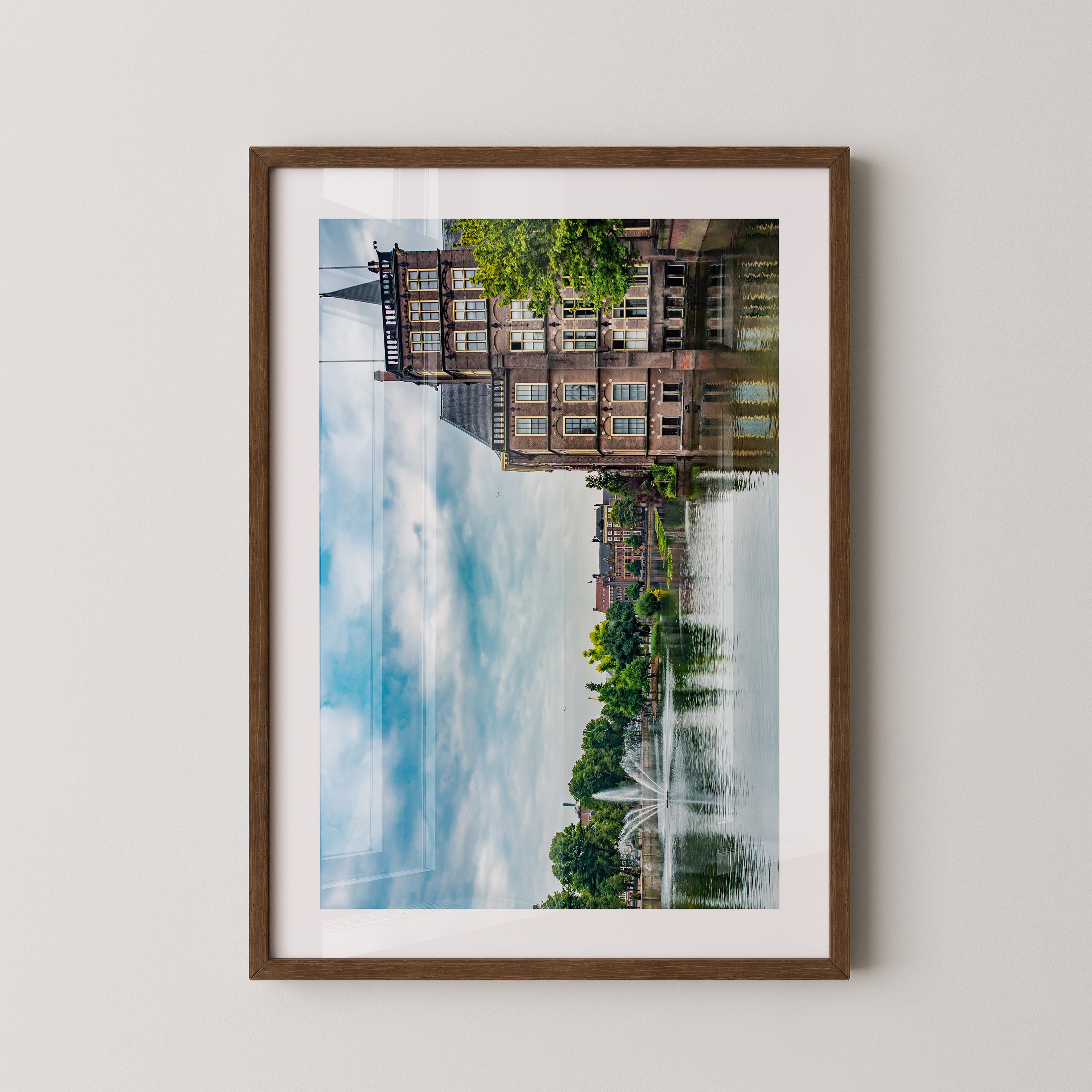 Historisches Gebäude Wasseransicht