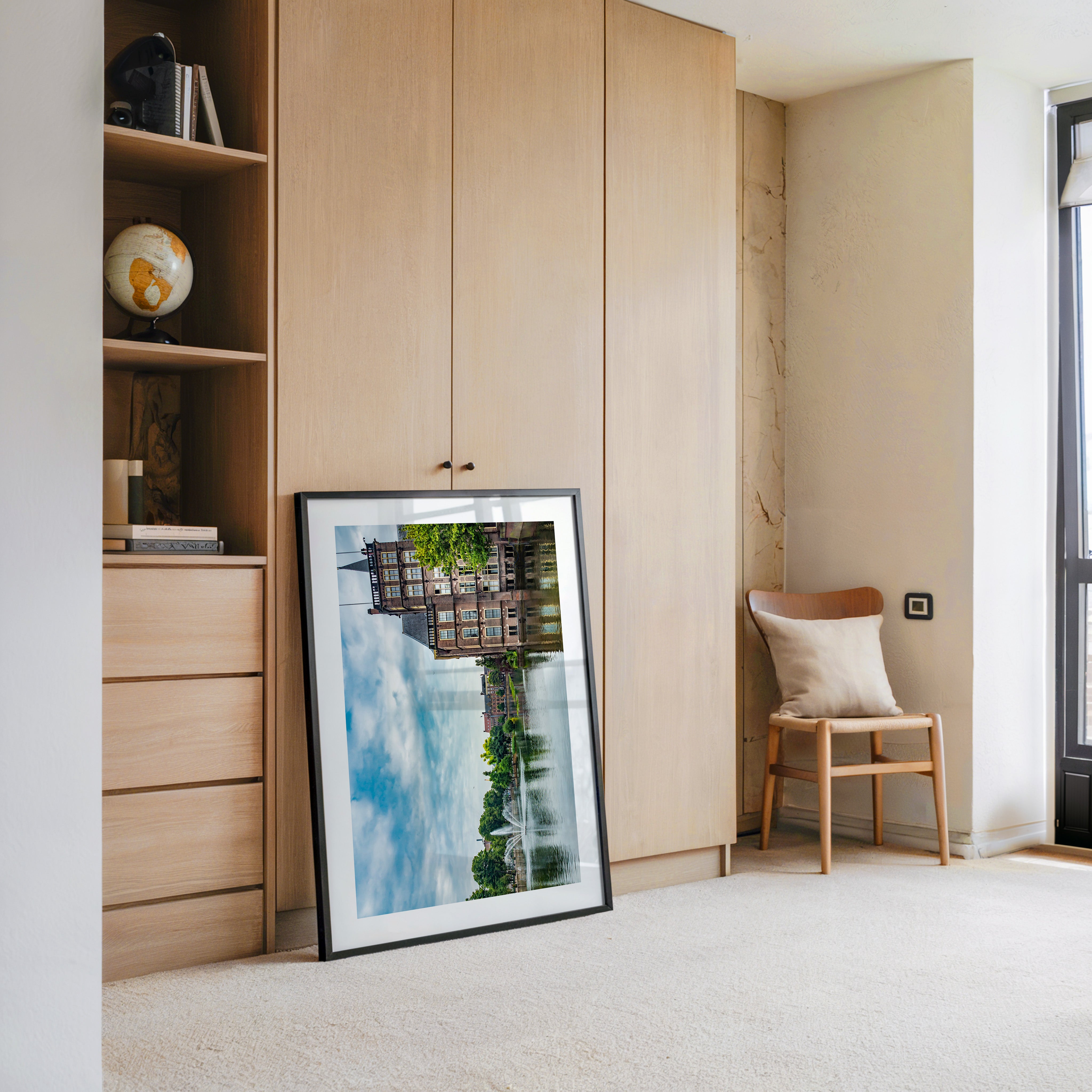 Historisches Gebäude Wasseransicht