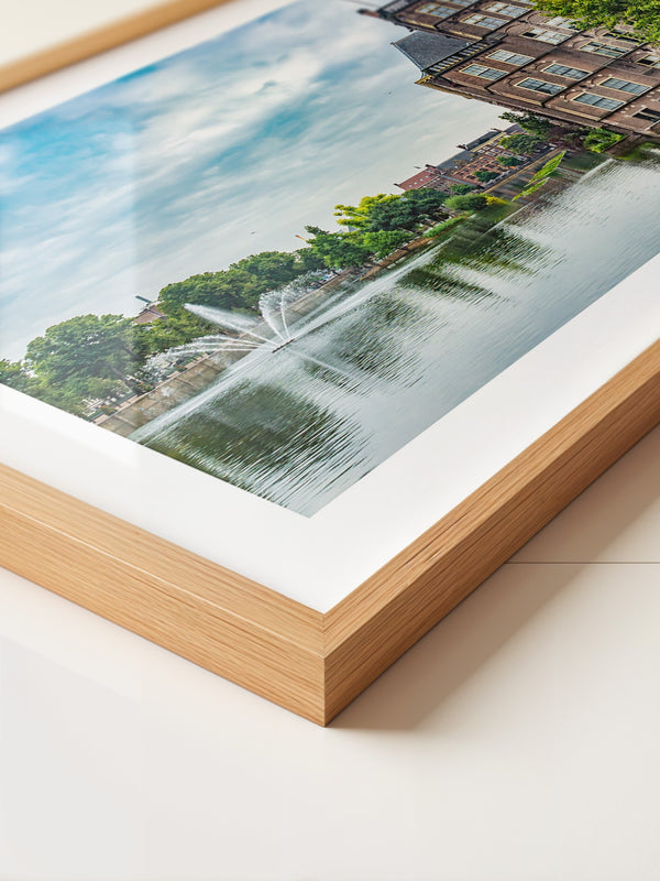 Historisches Gebäude Wasseransicht