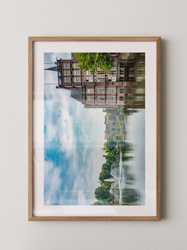 Historisches Gebäude Wasseransicht