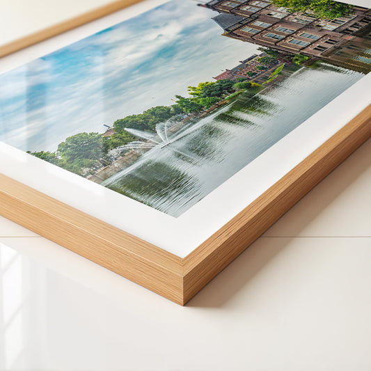 Historisches Gebäude Wasseransicht