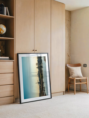 Windmühle See Stimmungslicht