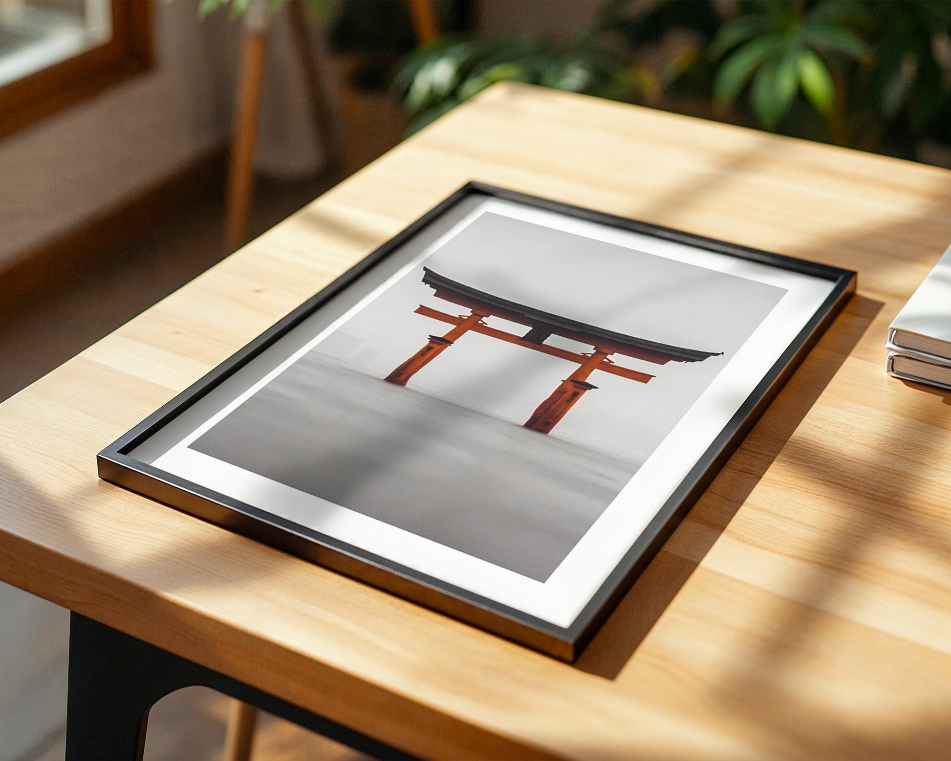 Torii im Nebel Meer