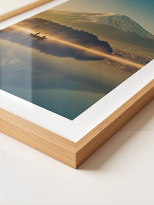 Fischer Boot Bergnebel