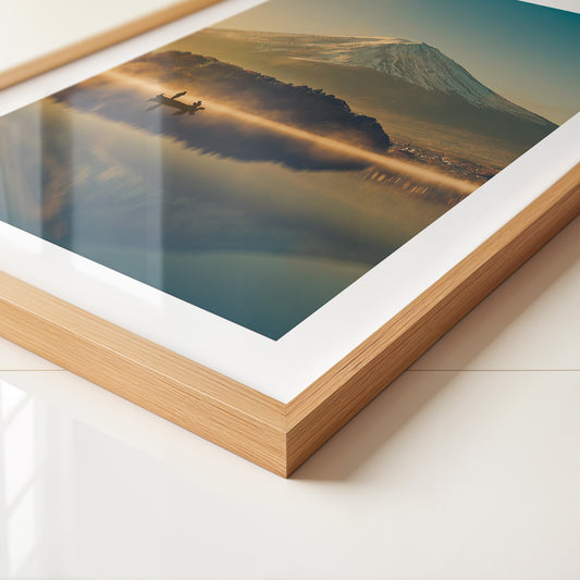 Fischer Boot Bergnebel