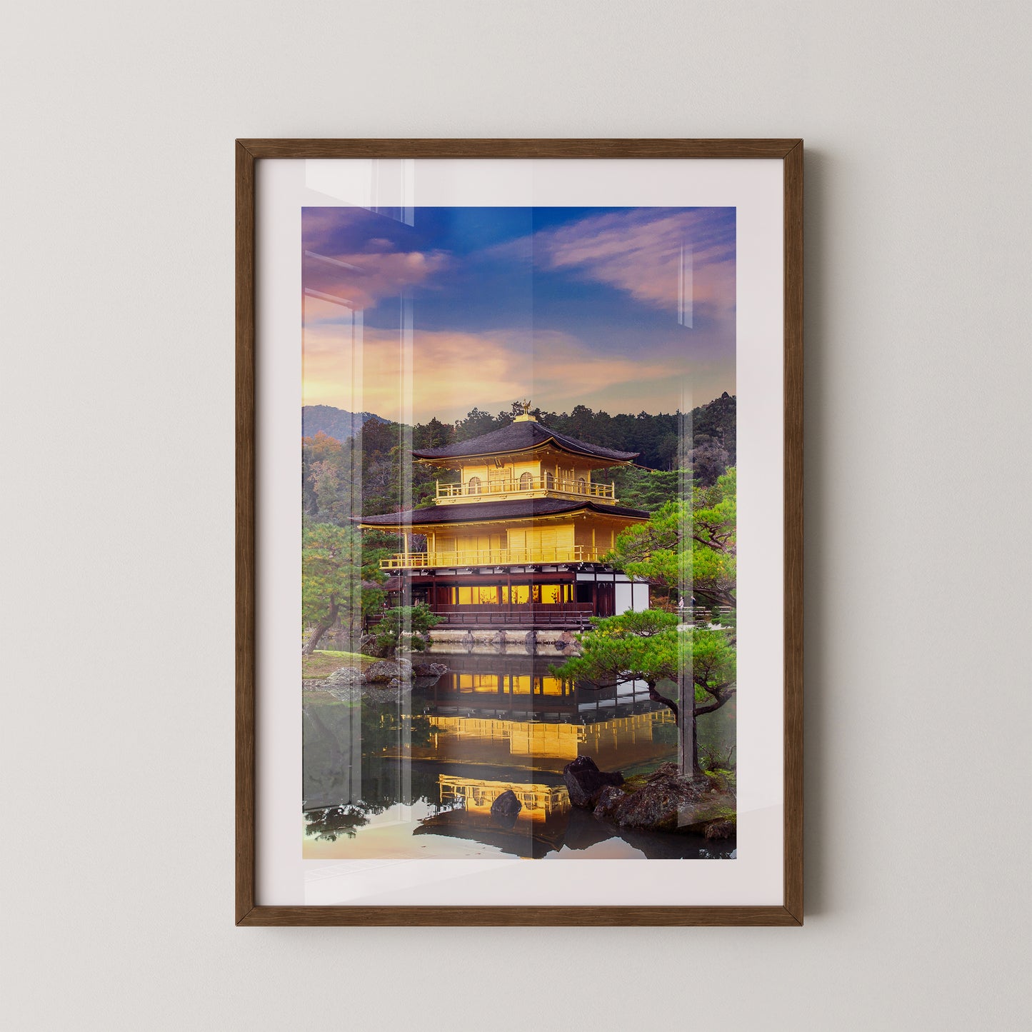 Goldener Pavillon Spiegelung