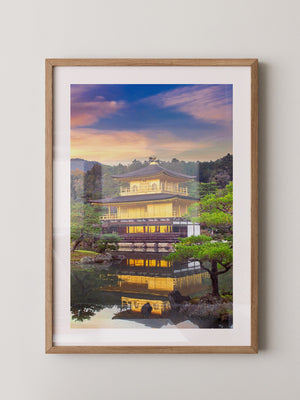 Goldener Pavillon Spiegelung