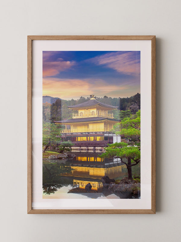 Goldener Pavillon Spiegelung