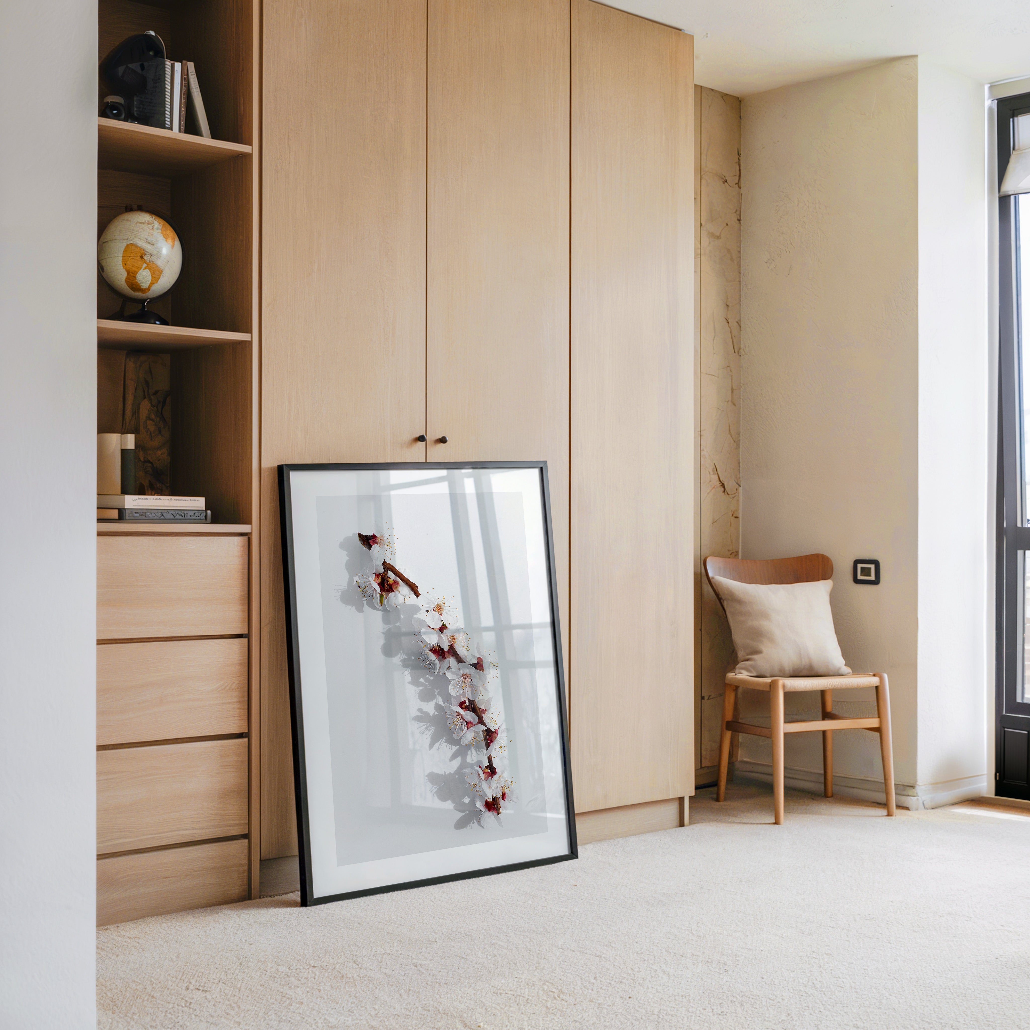 Blütenzweig Schattenlicht