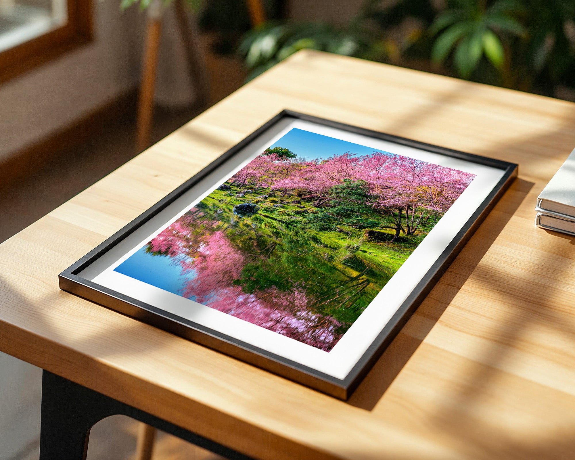 Blüten Spiegelung Frühling