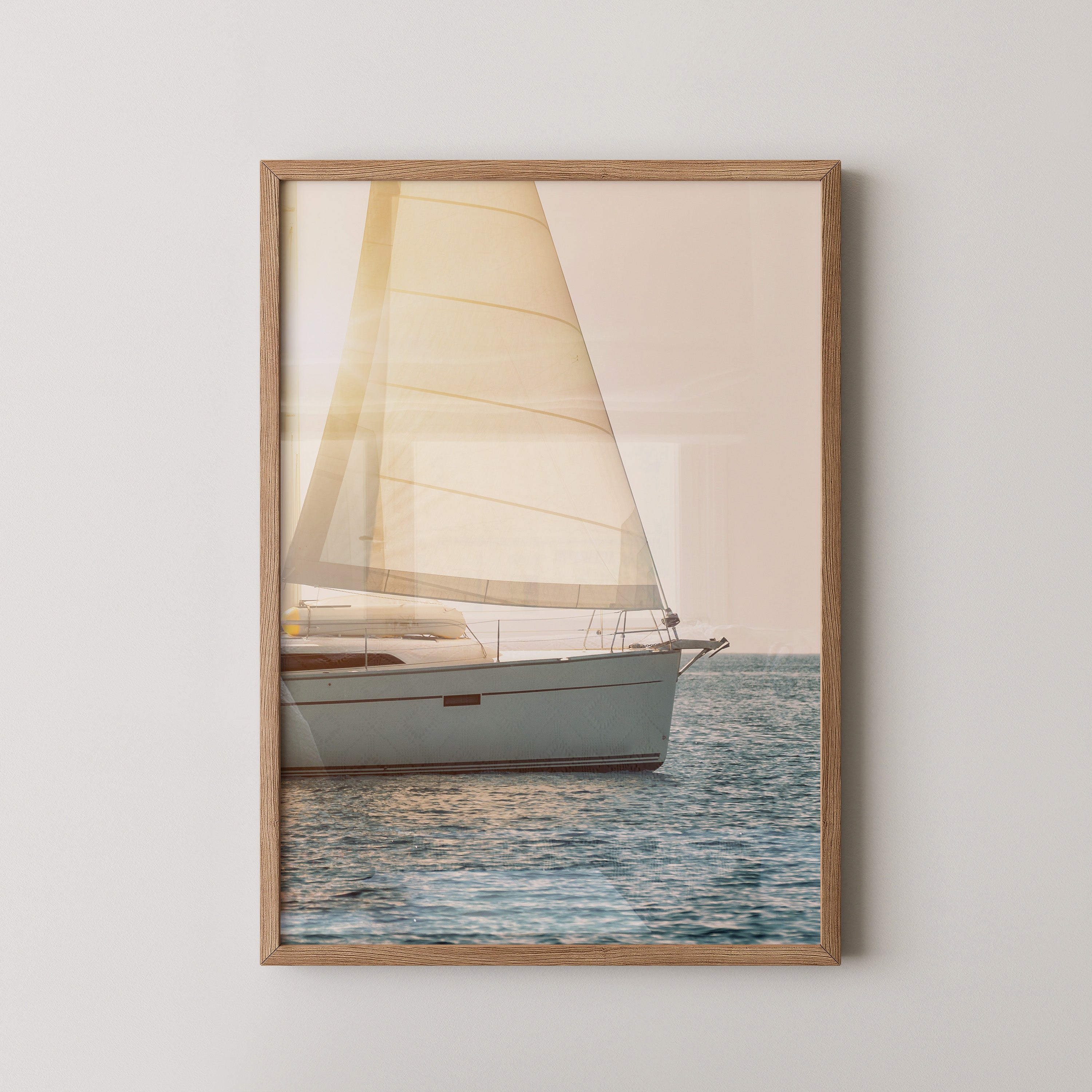 Segelboot Sonnenuntergang Meer