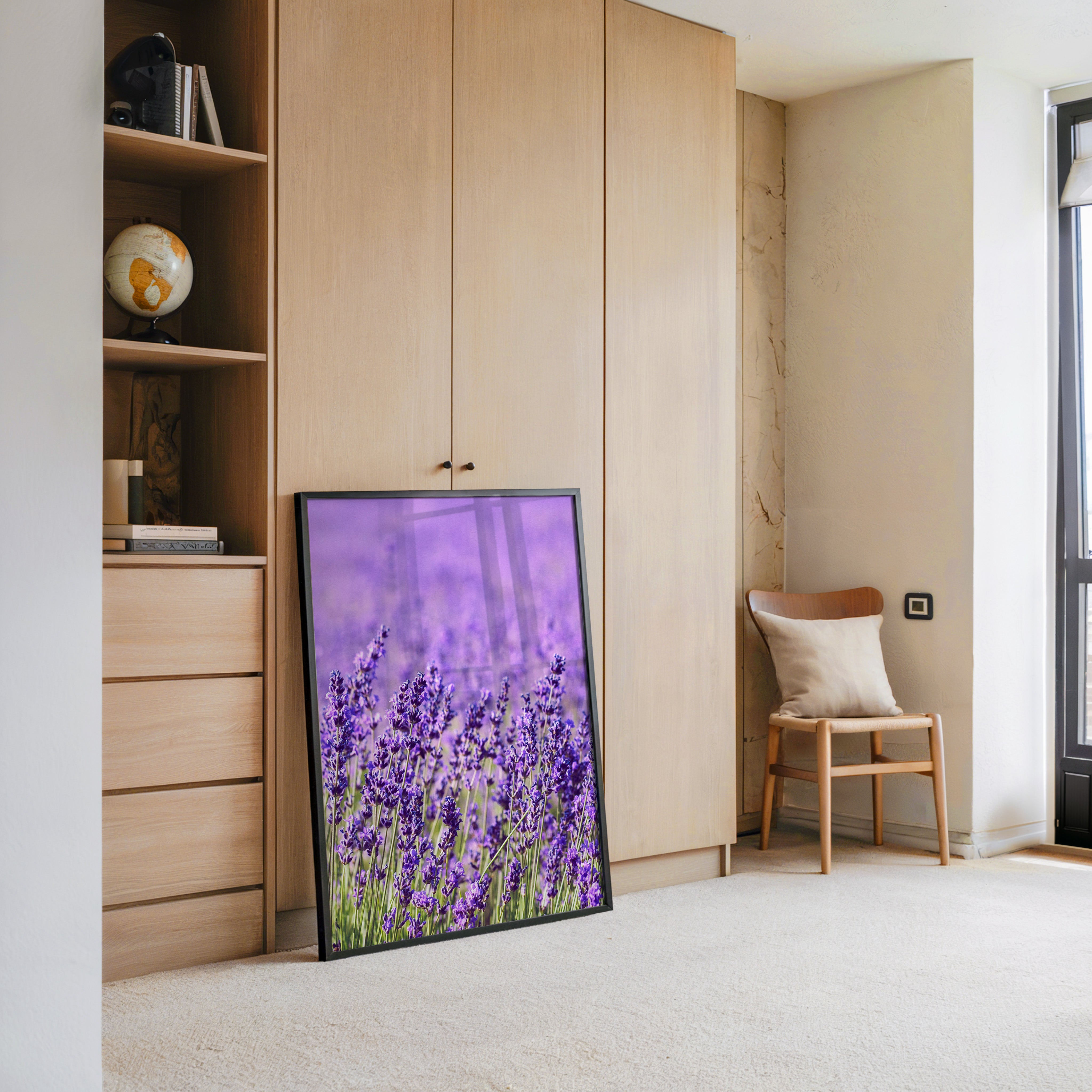 Lavendelfeld Lila Meer