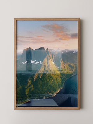 Berglandschaft Sonnenaufgang