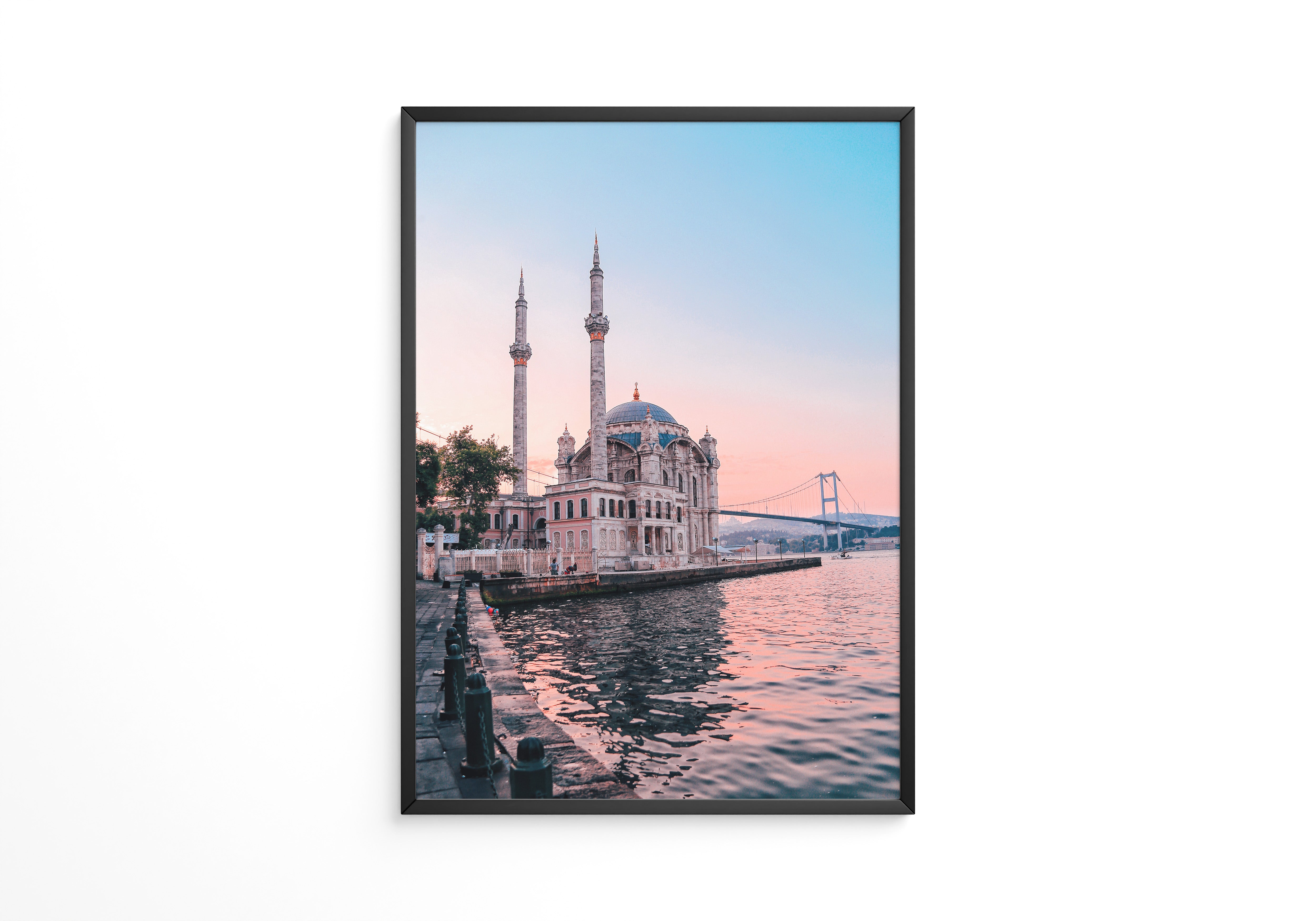 Orientalische Moschee Dämmerung