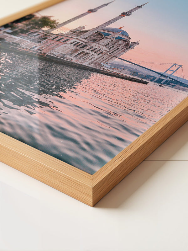 Orientalische Moschee Dämmerung