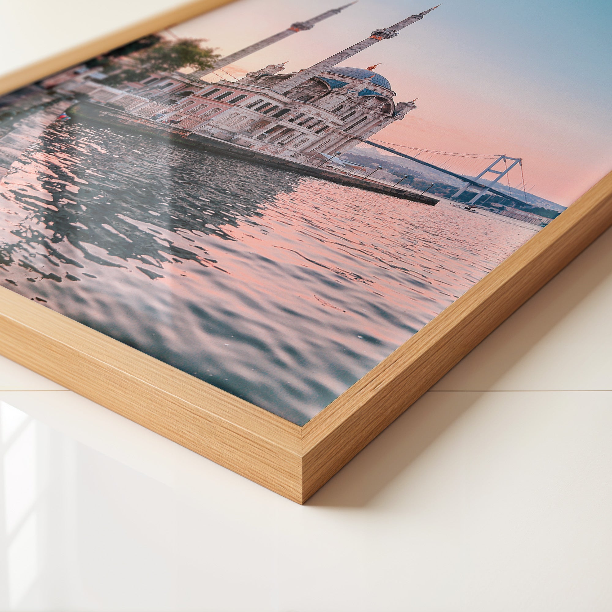 Orientalische Moschee Dämmerung