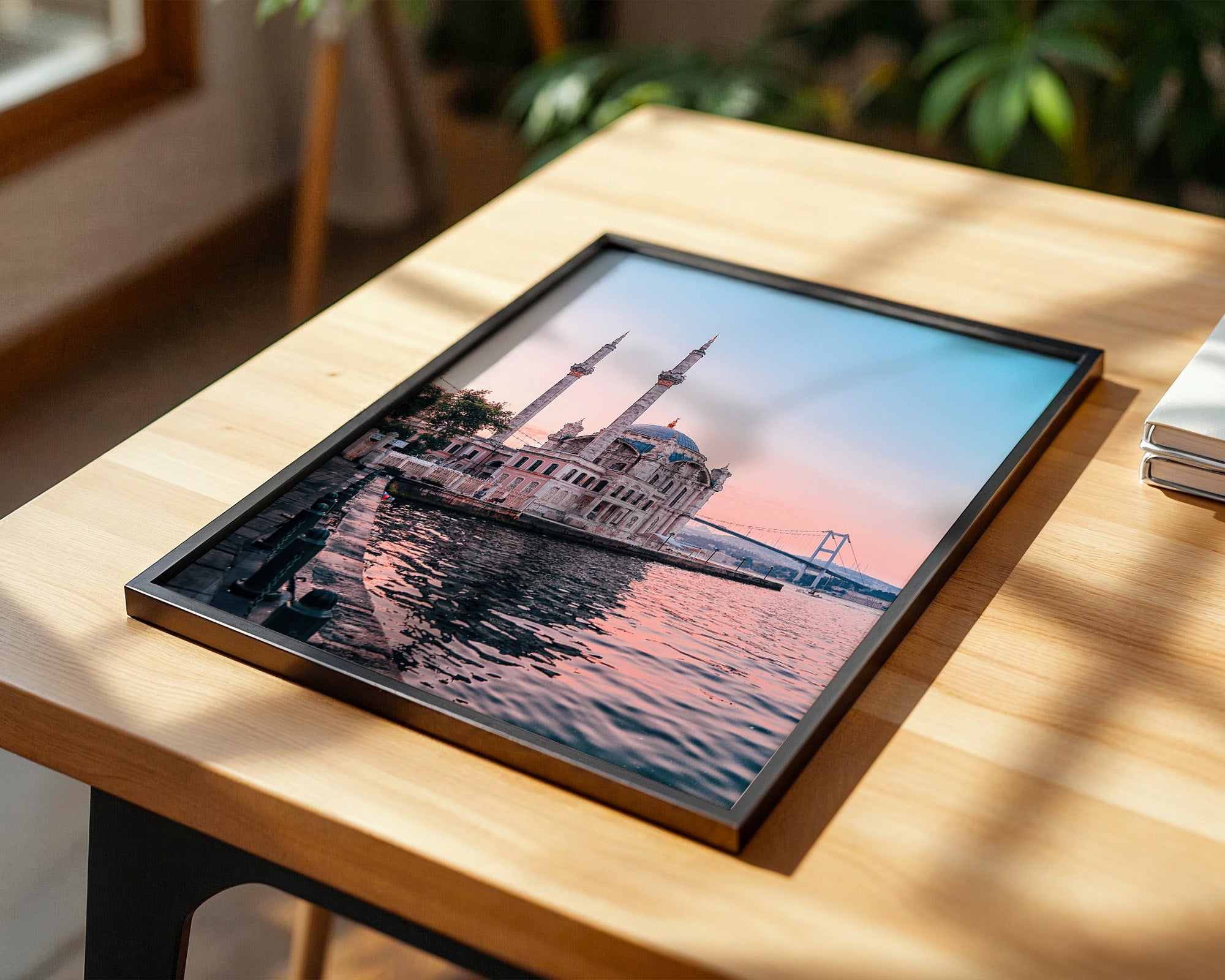 Orientalische Moschee Dämmerung