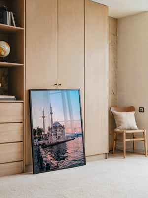 Orientalische Moschee Dämmerung