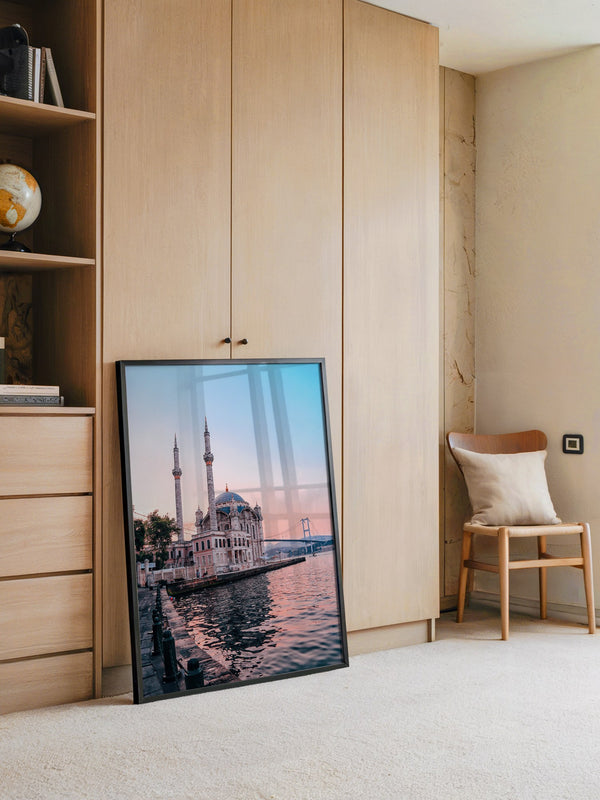 Orientalische Moschee Dämmerung