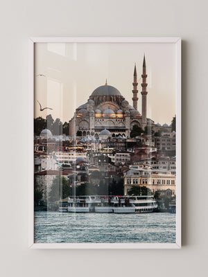 Moschee Sonnenaufgang Silhouette