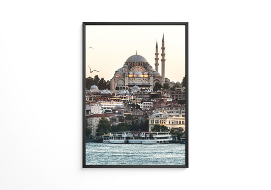 Moschee Sonnenaufgang Silhouette