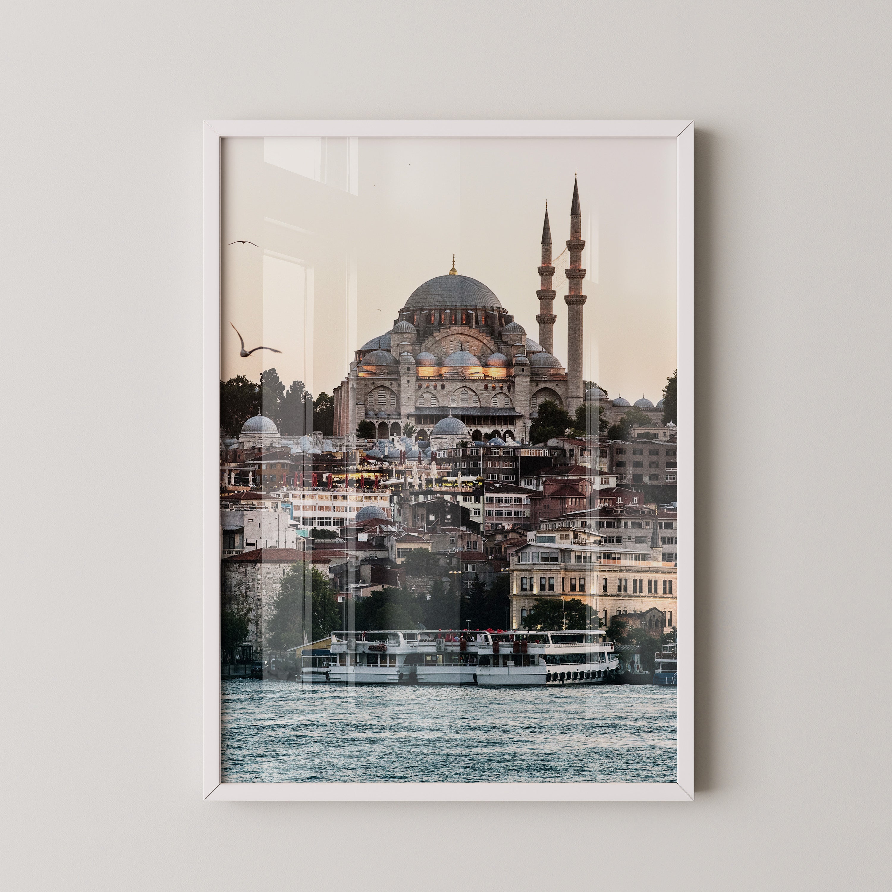 Moschee Sonnenaufgang Silhouette