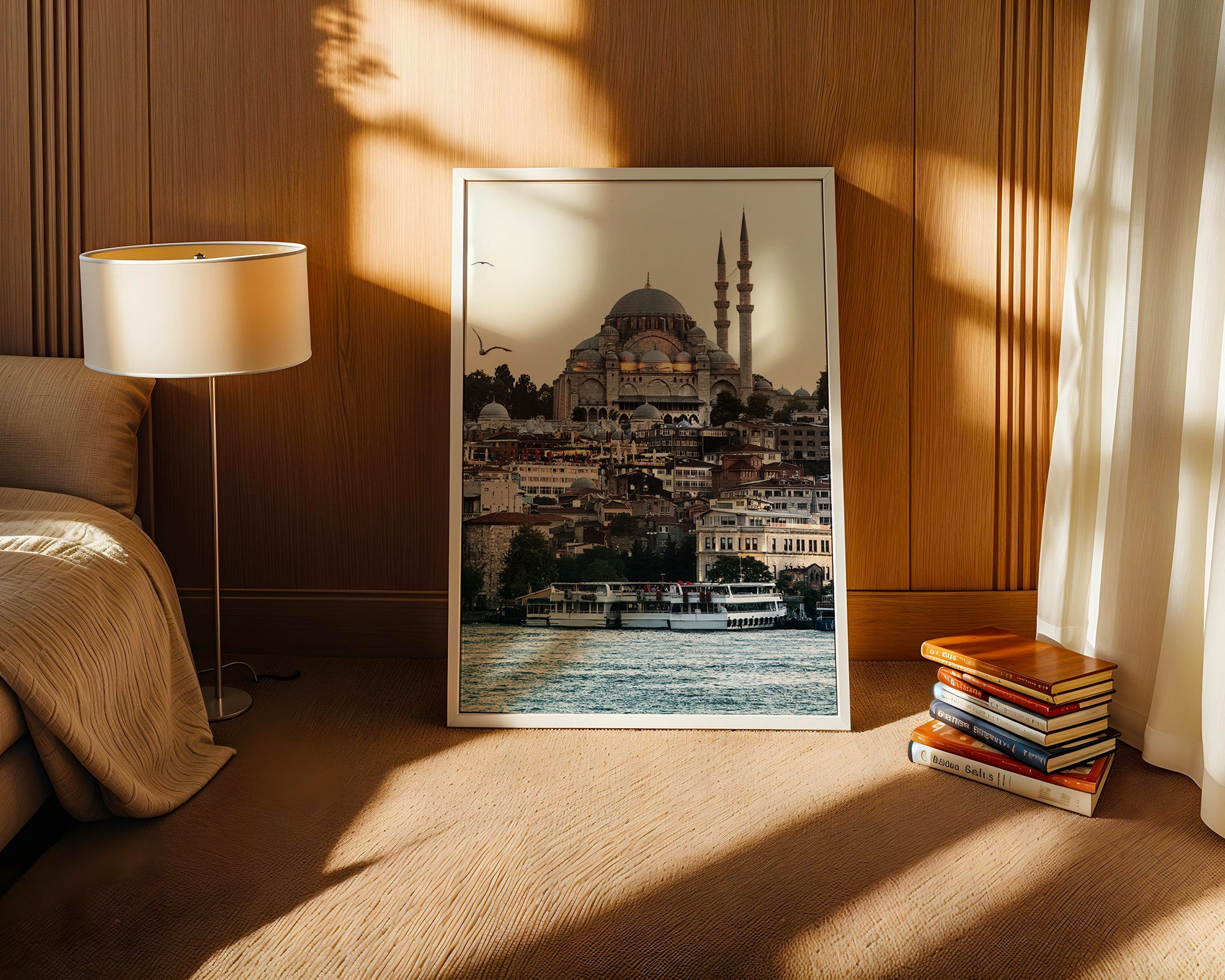 Moschee Sonnenaufgang Silhouette