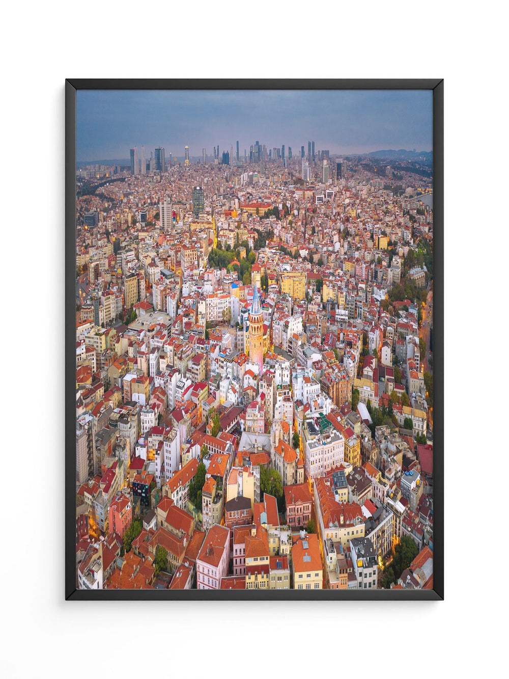 Galataturm Istanbul Luftaufnahme