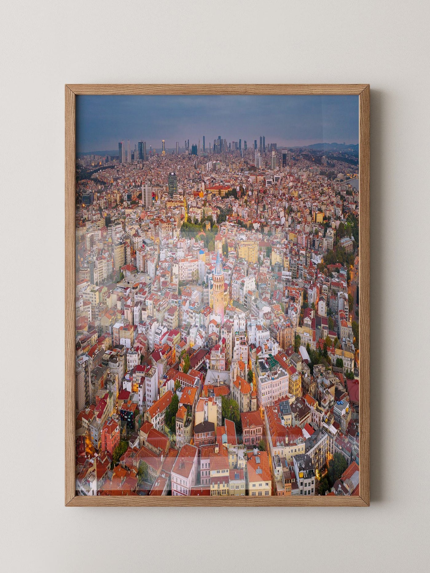 Galataturm Istanbul Luftaufnahme