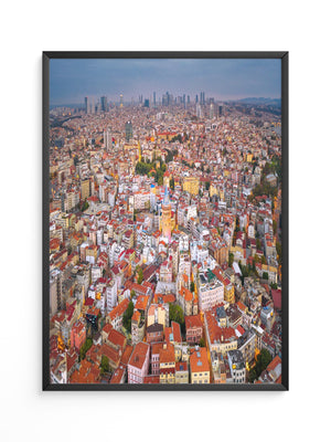 Galataturm Istanbul Luftaufnahme