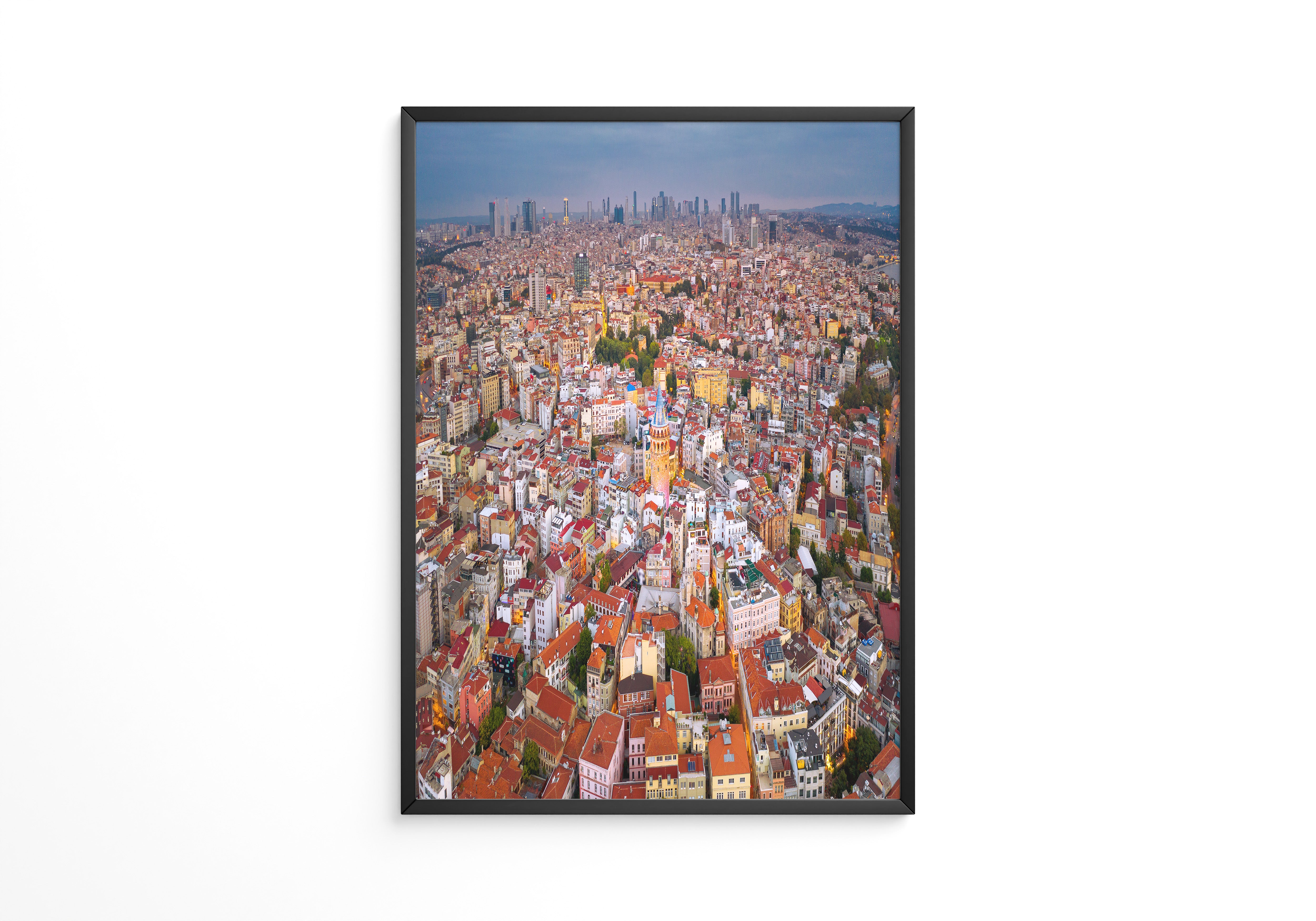 Galataturm Istanbul Luftaufnahme