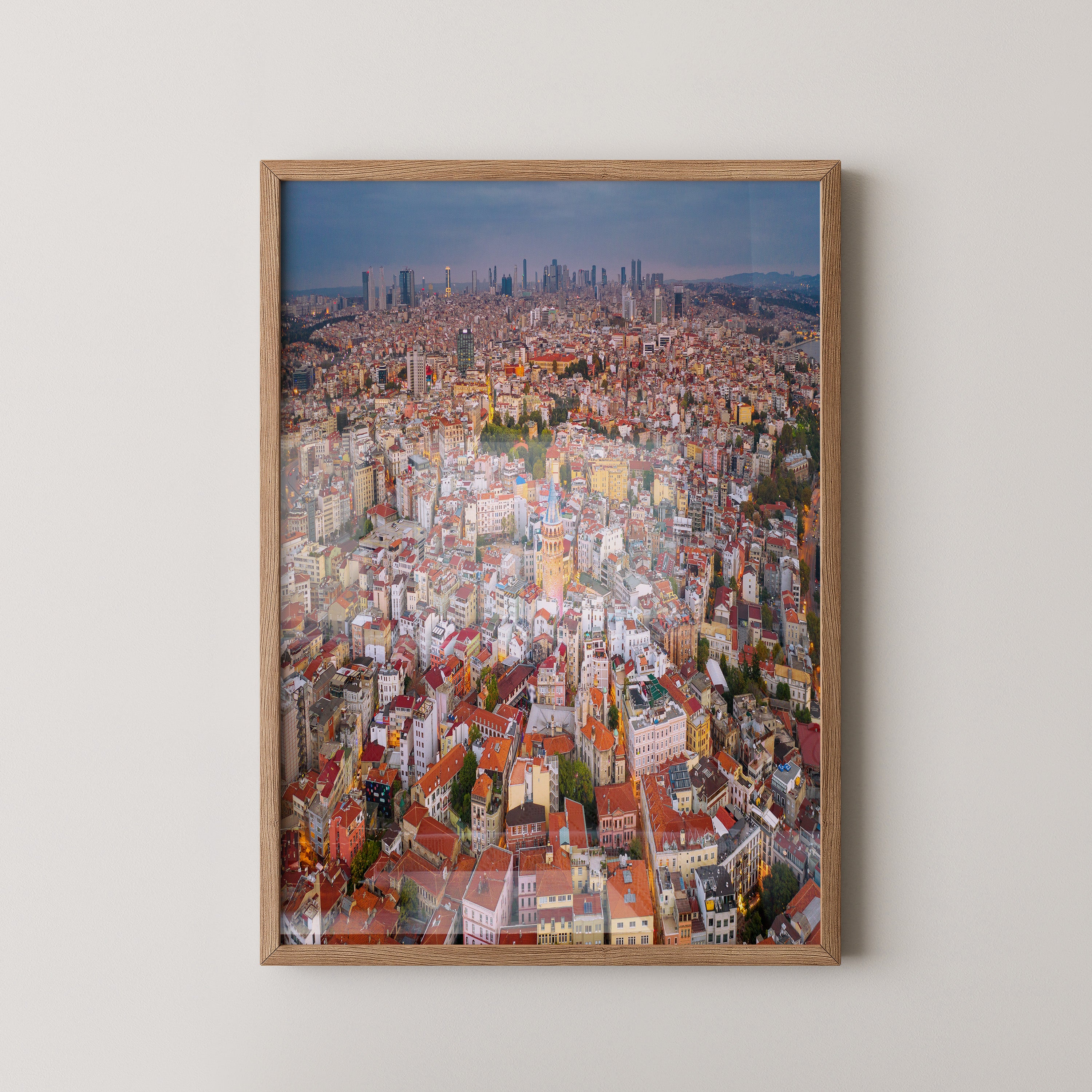 Galataturm Istanbul Luftaufnahme