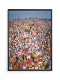 Galataturm Istanbul Luftaufnahme