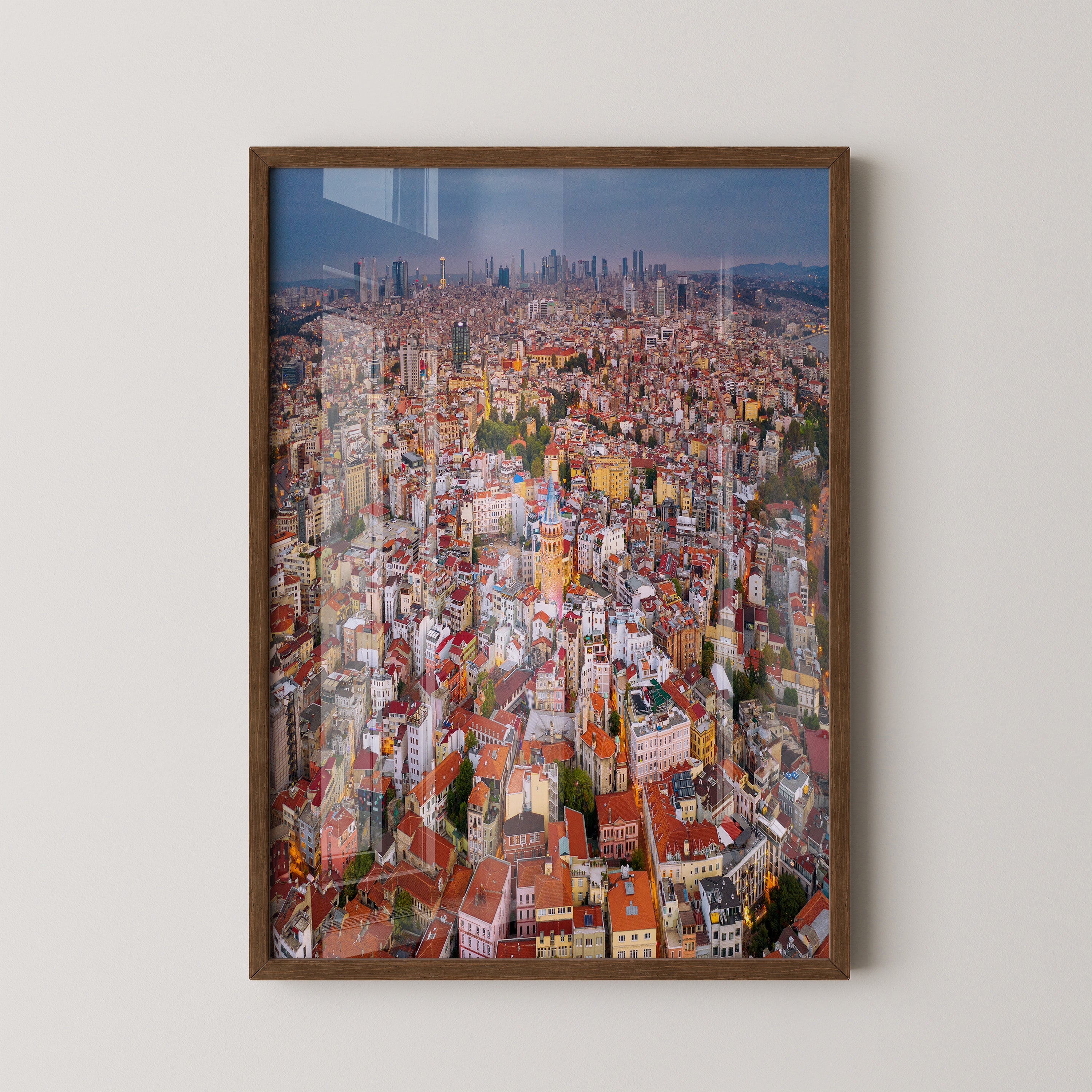 Galataturm Istanbul Luftaufnahme