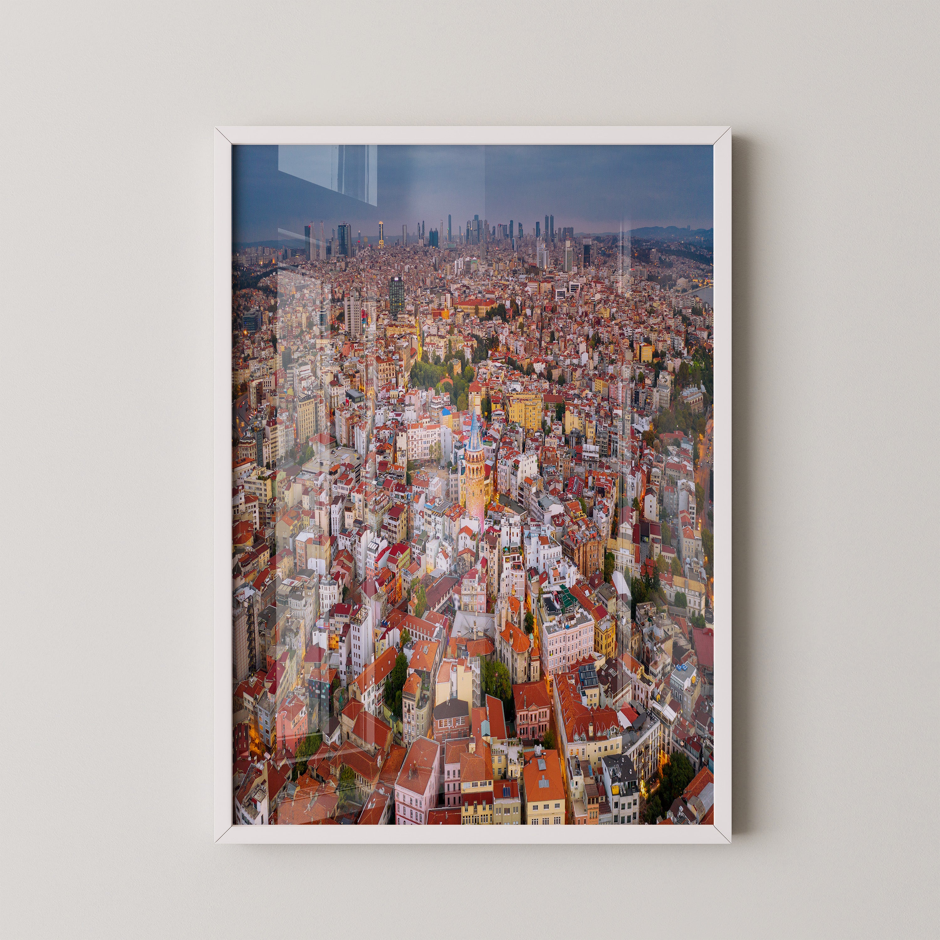 Galataturm Istanbul Luftaufnahme