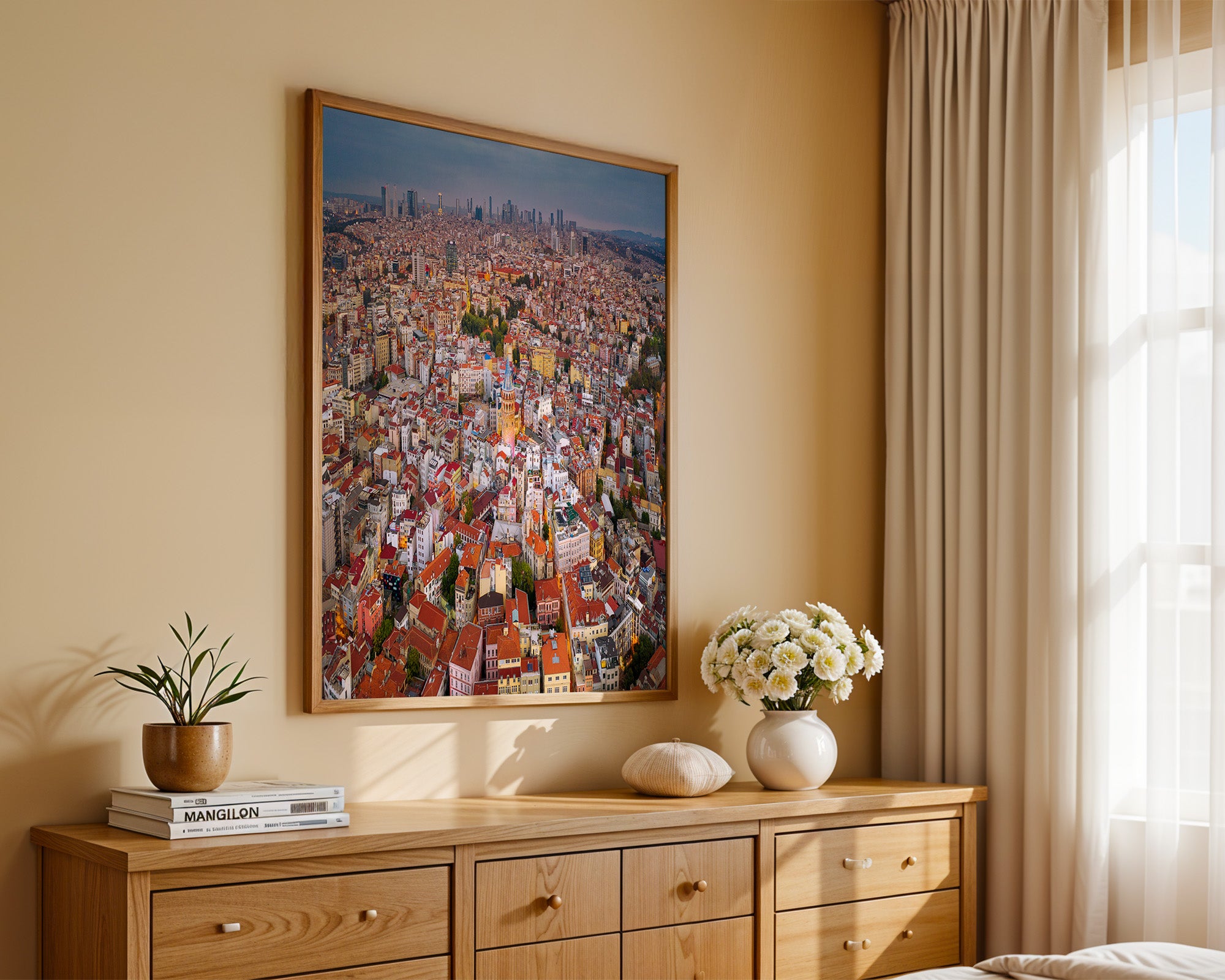 Galataturm Istanbul Luftaufnahme