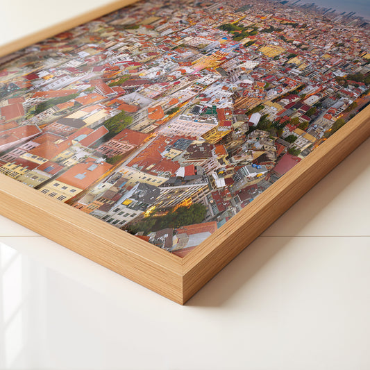 Galataturm Istanbul Luftaufnahme