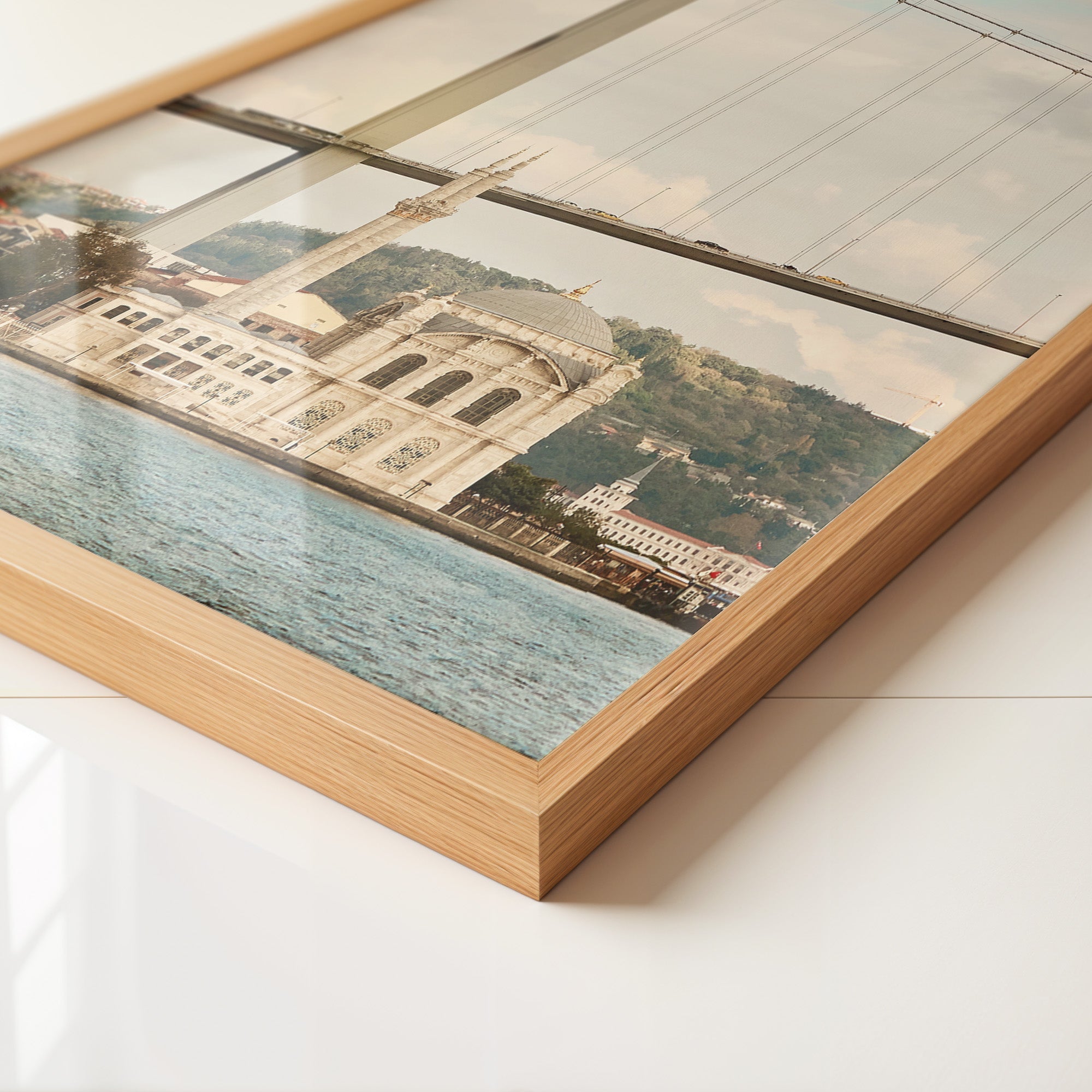 Moschee Meer Brücke Harmonie