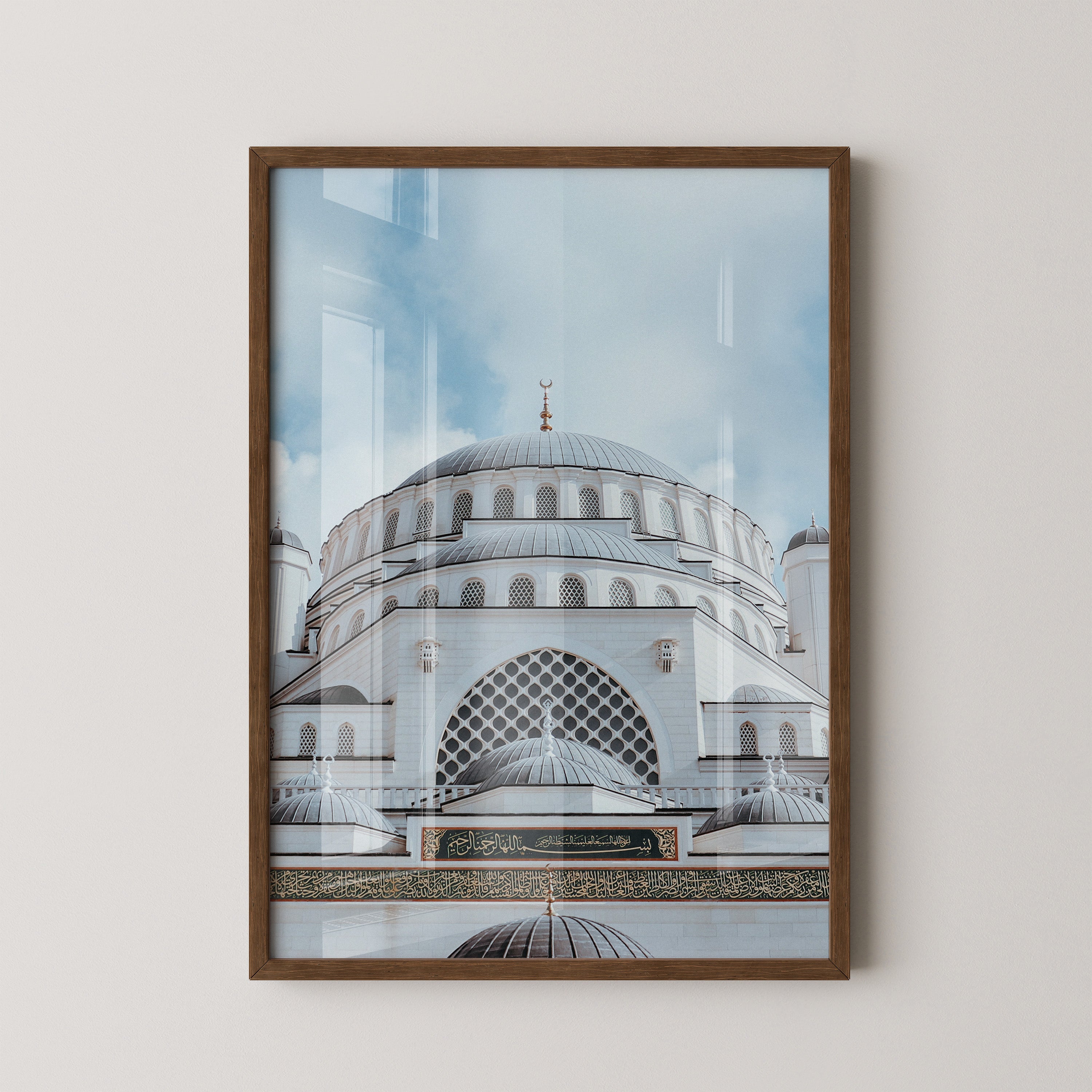 Kuppeldach Himmel Kachelmuster