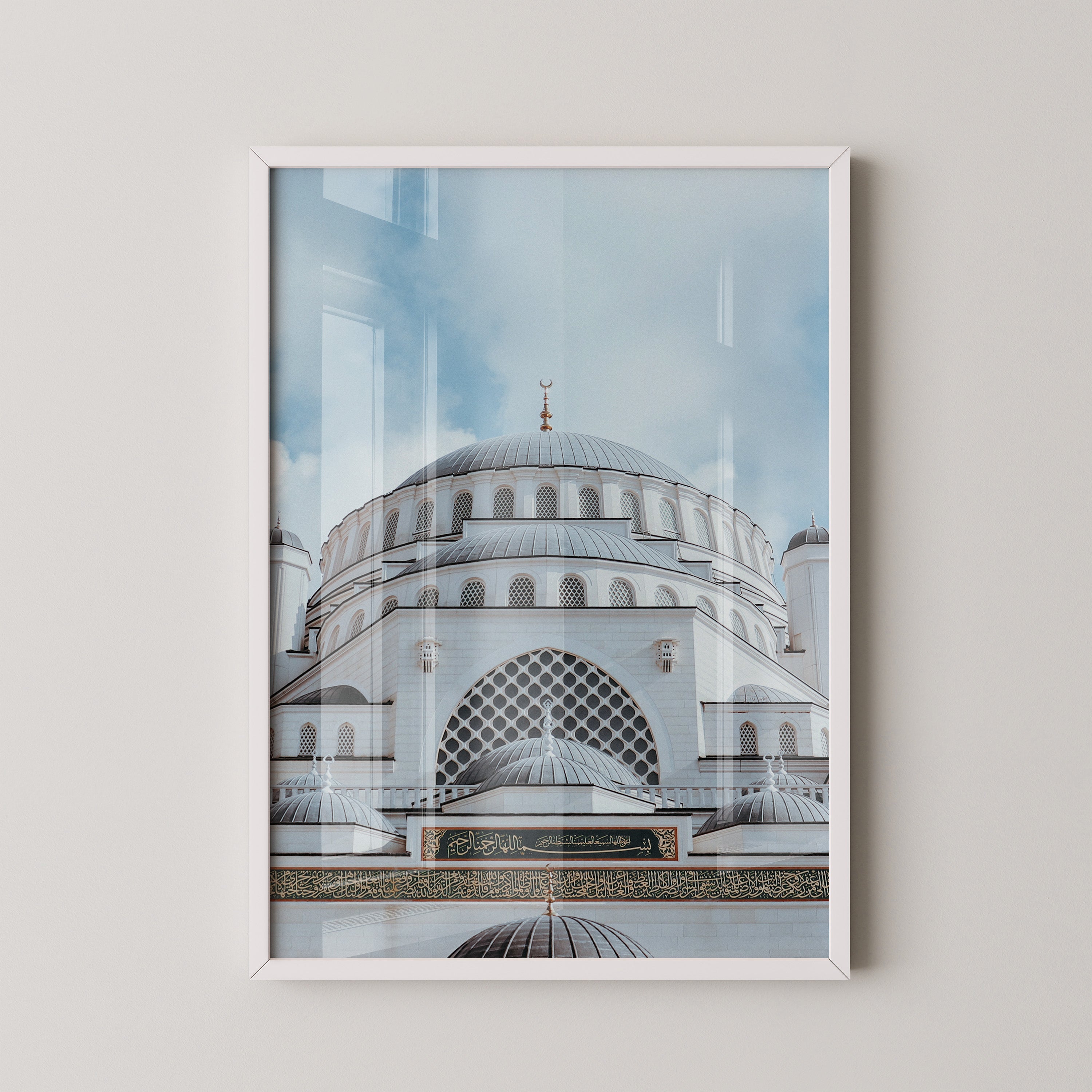 Kuppeldach Himmel Kachelmuster