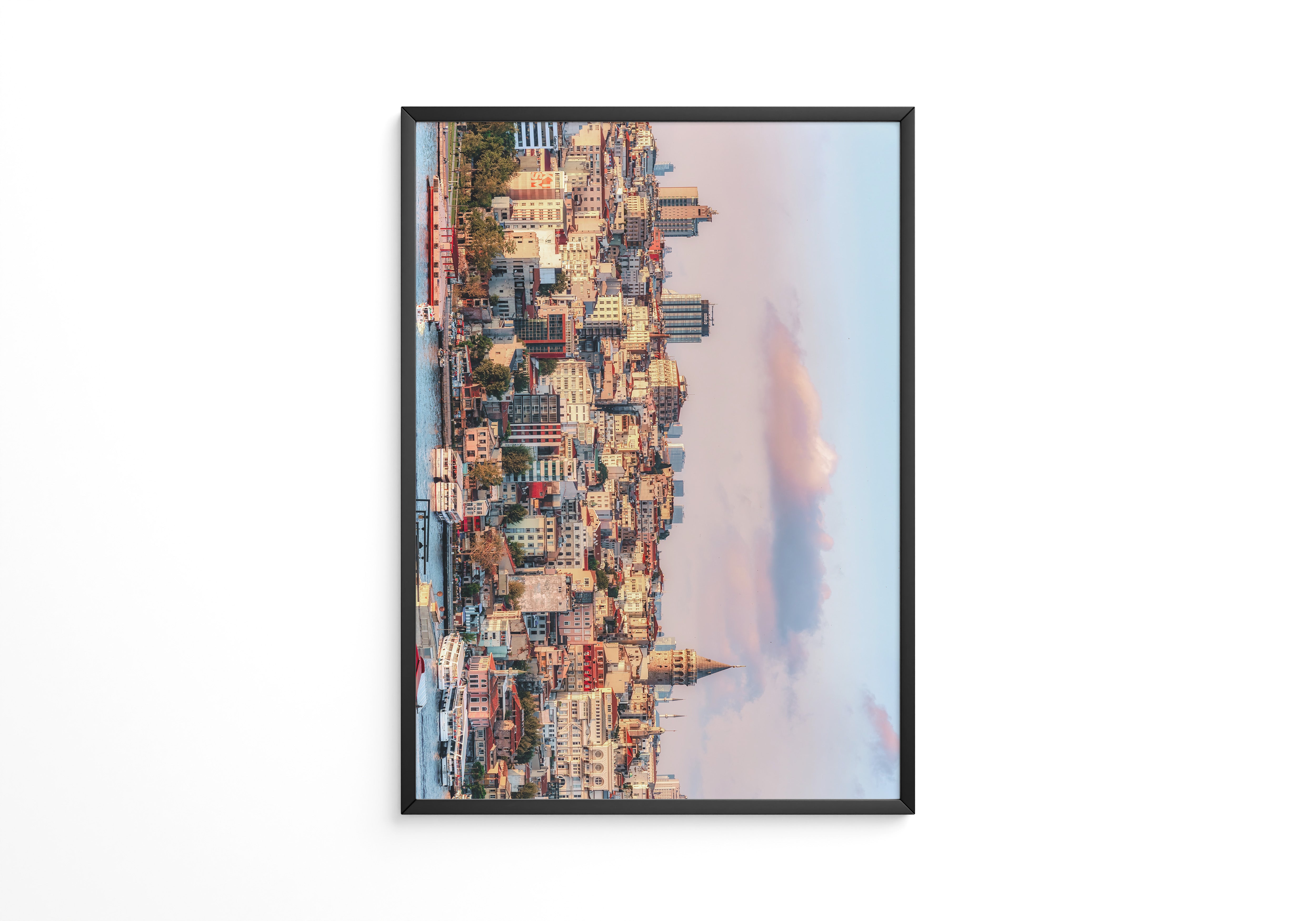 Blick auf Istanbul Galataturm