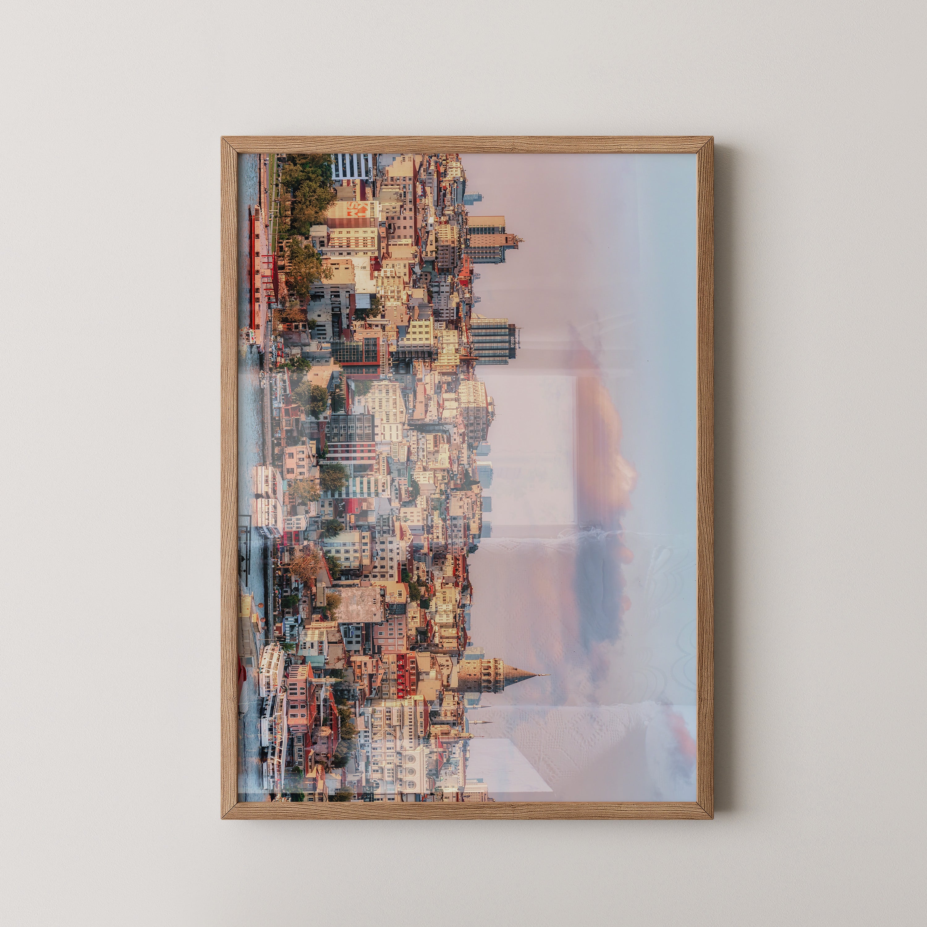 Blick auf Istanbul Galataturm