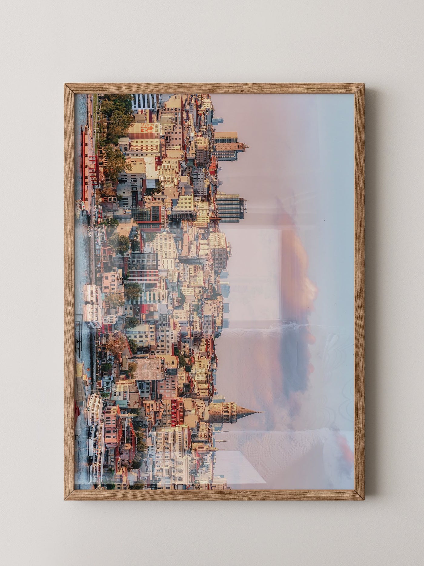Blick auf Istanbul Galataturm
