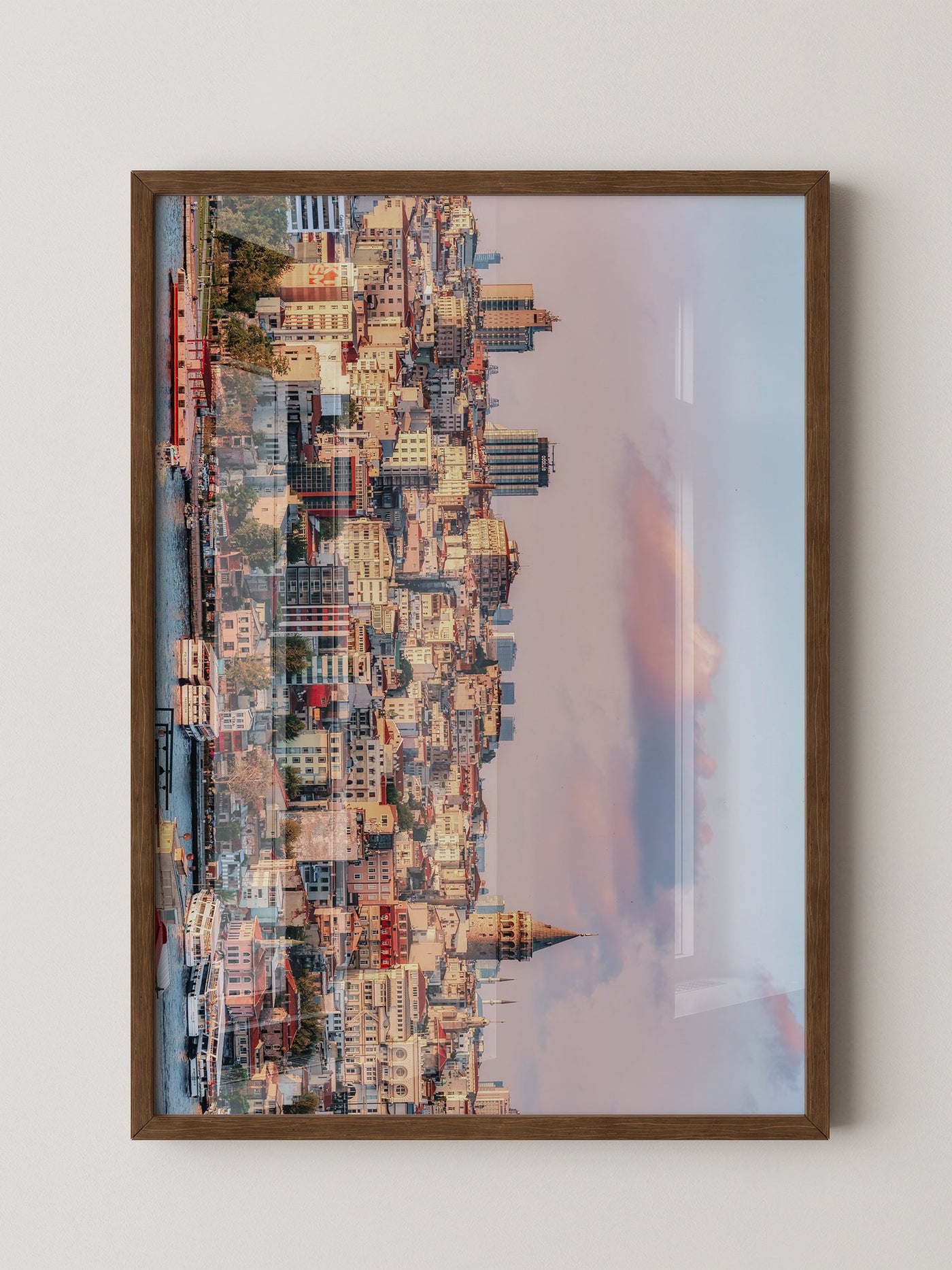 Blick auf Istanbul Galataturm