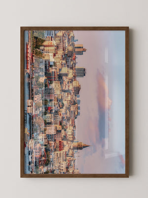 Blick auf Istanbul Galataturm