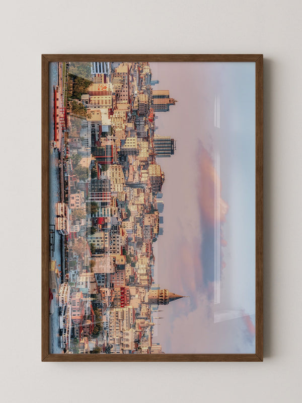 Blick auf Istanbul Galataturm