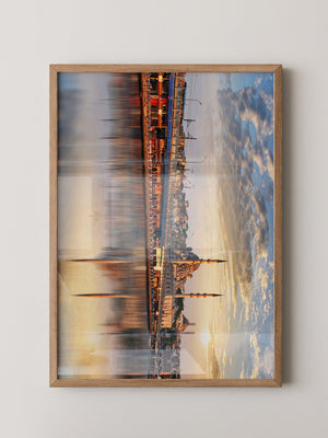 Galata Brücke Sonnenuntergang