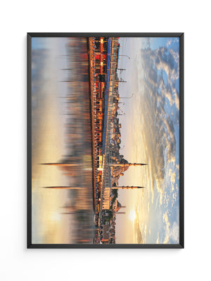 Galata Brücke Sonnenuntergang