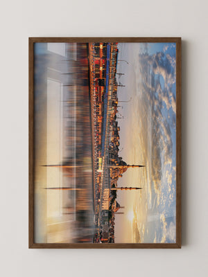 Galata Brücke Sonnenuntergang